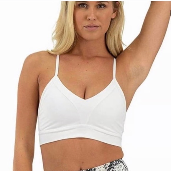 Balance Athletica Vitality White Lux form sports bra S - Picture 2 of 6